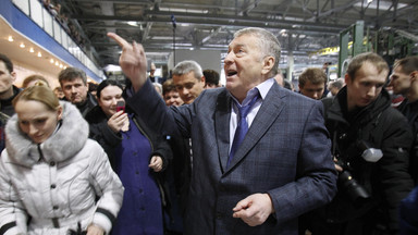 Żyrinowski obraził Pugaczową podczas debaty przedwyborczej