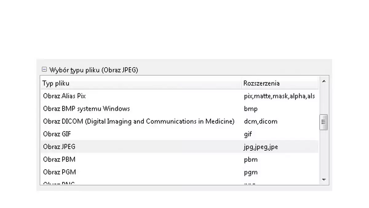 GIMP - zapisywanie plików w różnych formatach