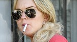 Lindsay Lohan pali dwie paczki papierosów dziennie