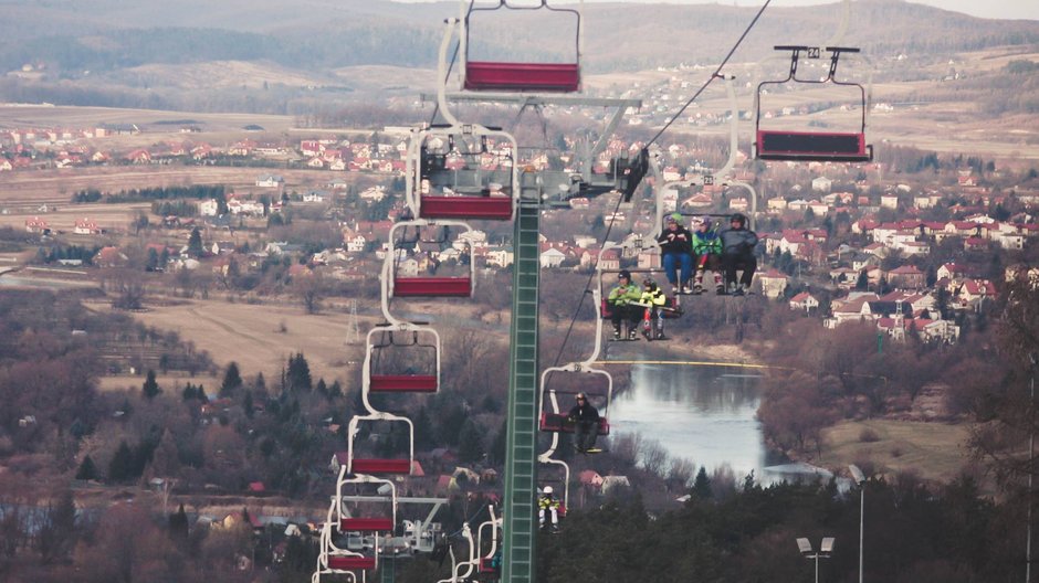 Przemyski stok narciarski.