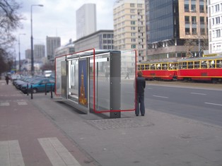 Nowe wiaty przystankowe w Warszawie w ramach największego kontraktu PPP