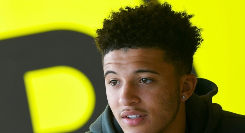 Jadon Sancho's rapid rise saw the teenager make his England debut in October