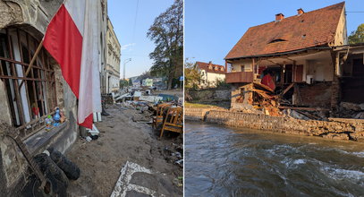 Straszne skutki powodzi: Krajobraz jak po wojnie, miejscowości odcięte od świata [relacja na żywo]