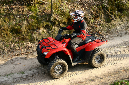 Quad Hondy to połączenie przyjemnego z pożytecznym