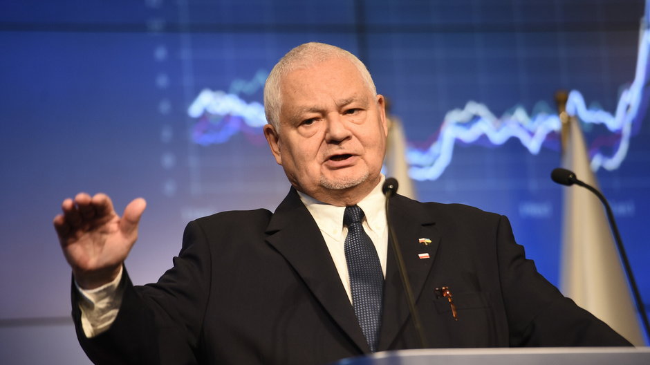 Adam Glapiński, prezes Narodowego Banku Polskiego i przewodniczący Rady Polityki Pieniężnej. 