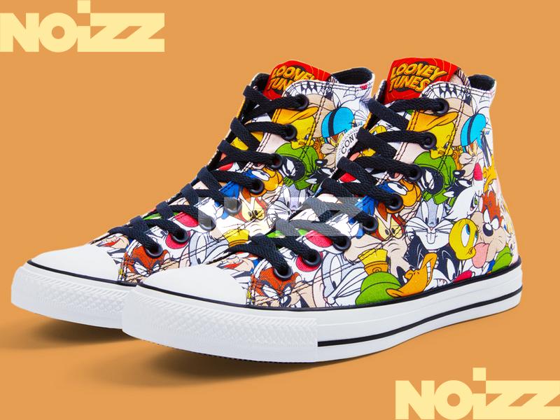 Converse x Warner Bros: Chuck Taylor Looney Tunes nowe buty - Noizz