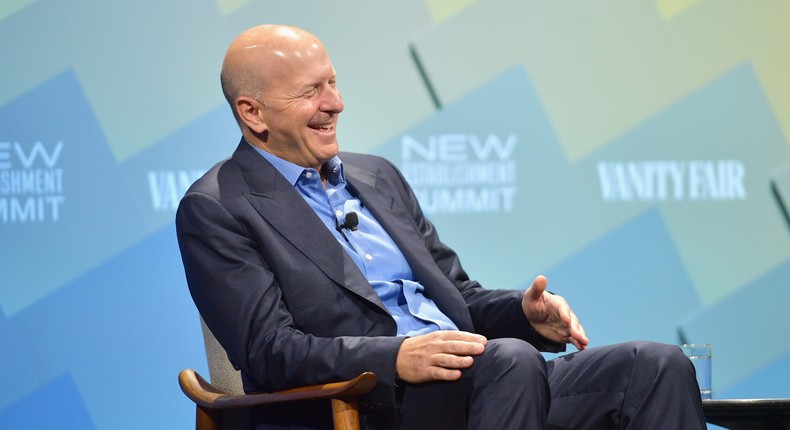 David Solomon is the CEO of Goldman Sachs.