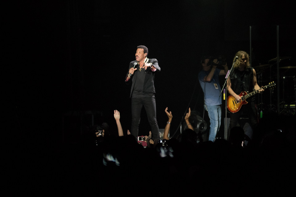 Lionel Richie na koncercie w Gdańsku
