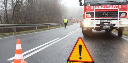 Tragiczny finał czołowego zderzenia. Nie żyje 8-latek, 6-letnia dziewczynka jest ranna