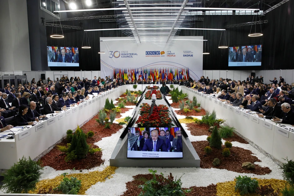 Sednica OEBS-a u Skoplju, Severna Makedonija, 30. novembra 2023.