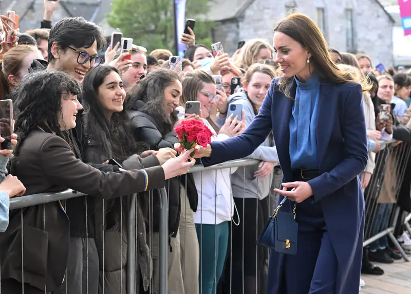 Księżna Kate spotkała się z dziećmi w Glasgow (11.05.2022)