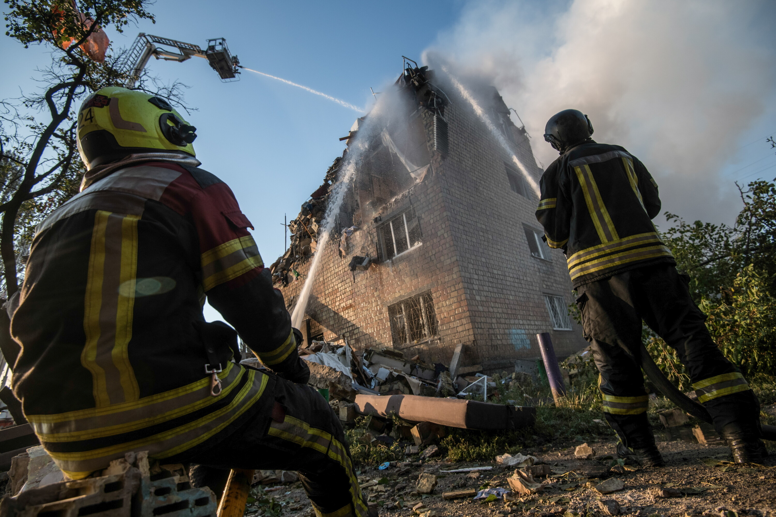 Kijów: atak dronów zabija 3, rani 29 osób w tym dzieci