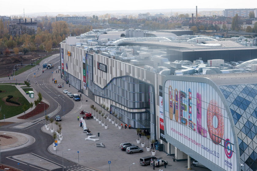 Nie zaparkujesz pod Poznań City Center