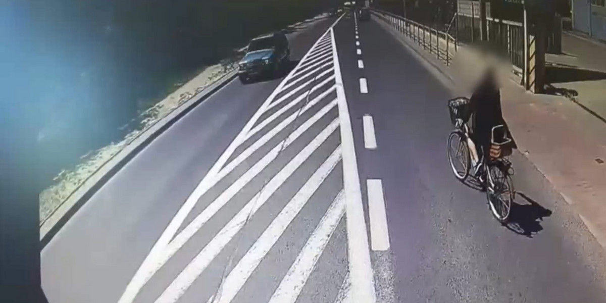 Ostróda. Rowerzystka potrącona przez autobus miejski. 