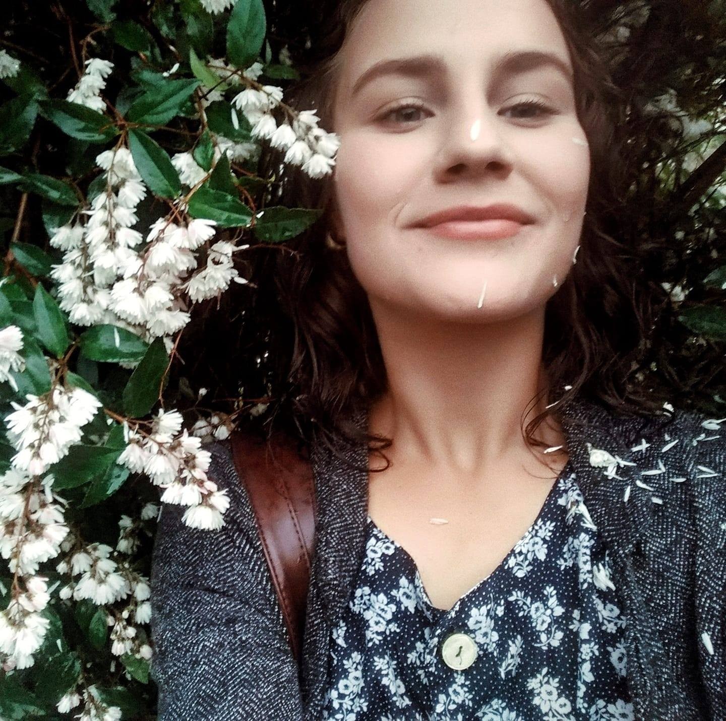 Partnerka umelca Leona Iwańska.