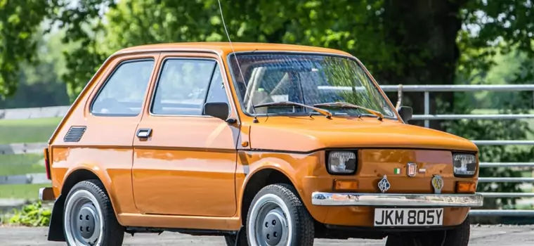 Polski Fiat 126p na aukcji w Anglii