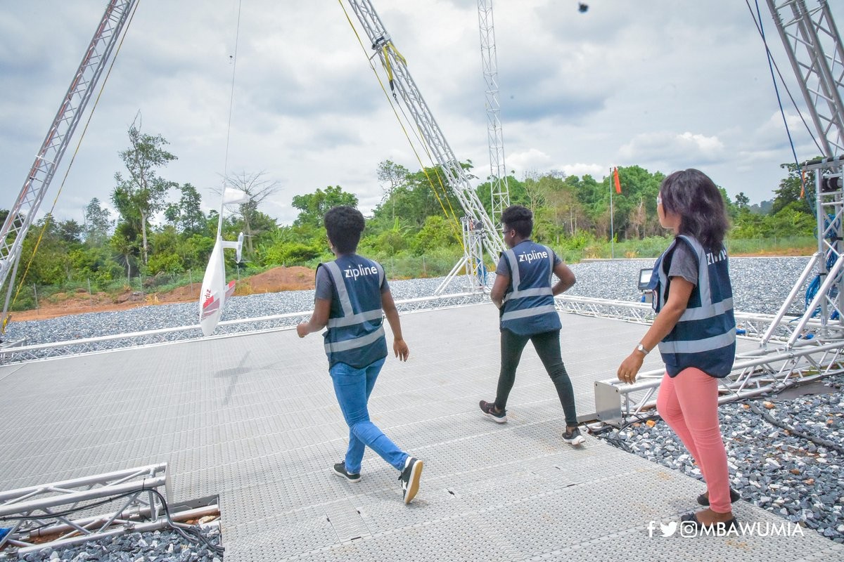 The world’s largest drone delivery network has launched in Ghana with