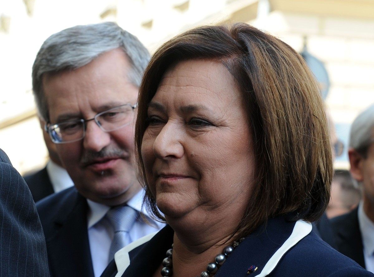 Anna Komorowska Bronisław Komorowski