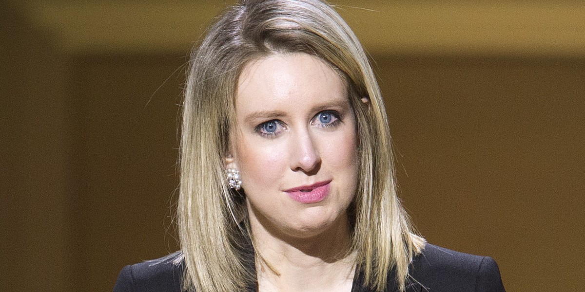 Theranos CEO Elizabeth Holmes.