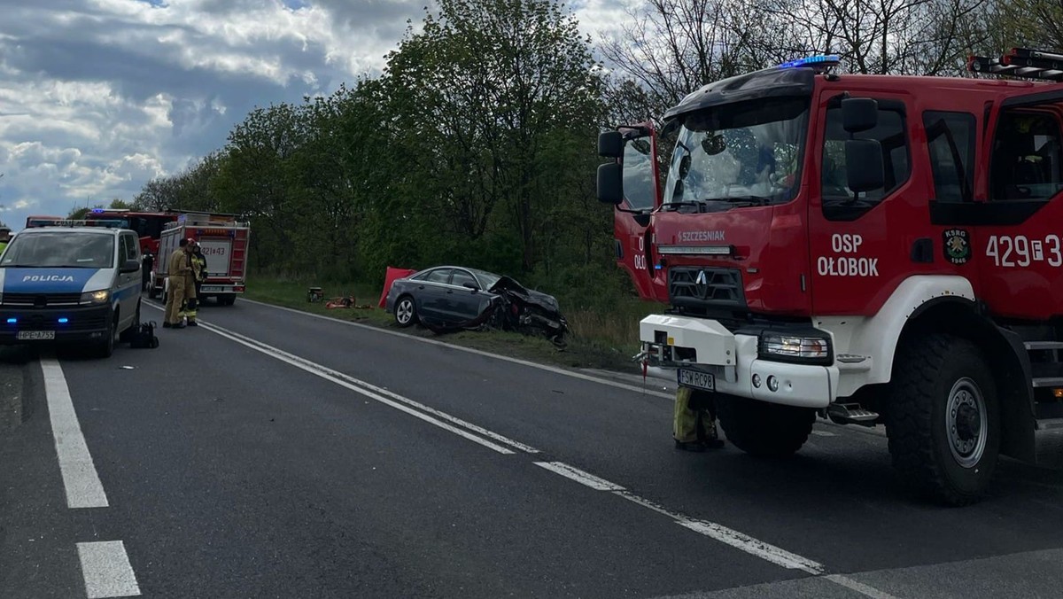 Tragedia w Świebodzinie. W wypadku zginęły dwie osoby