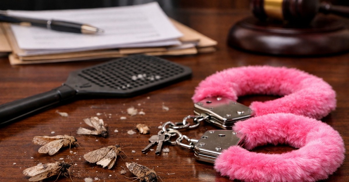 Zabijanie moli, kajdanki z różowym futerkiem i zasłanianie miejsc postojowych własnym ciałem. Znany prawnik skazany za koszmar, jaki zgotował pracownikom