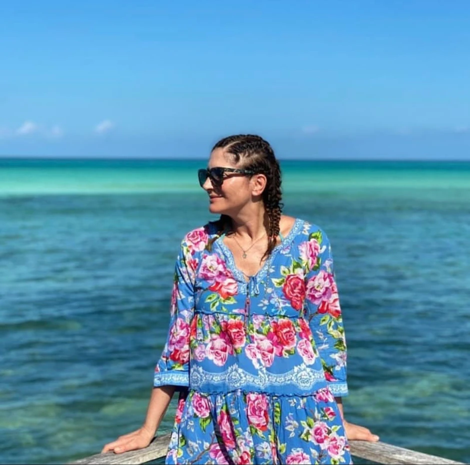 Branka Pujić na odmoru