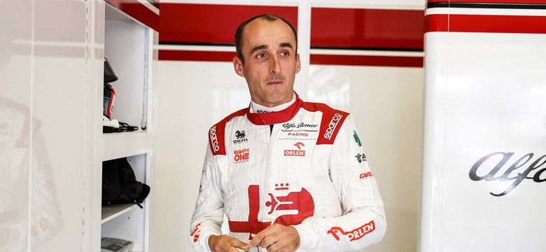 Kubica znów wyjechał na tor Formuły 1. Ale nie zachwycił