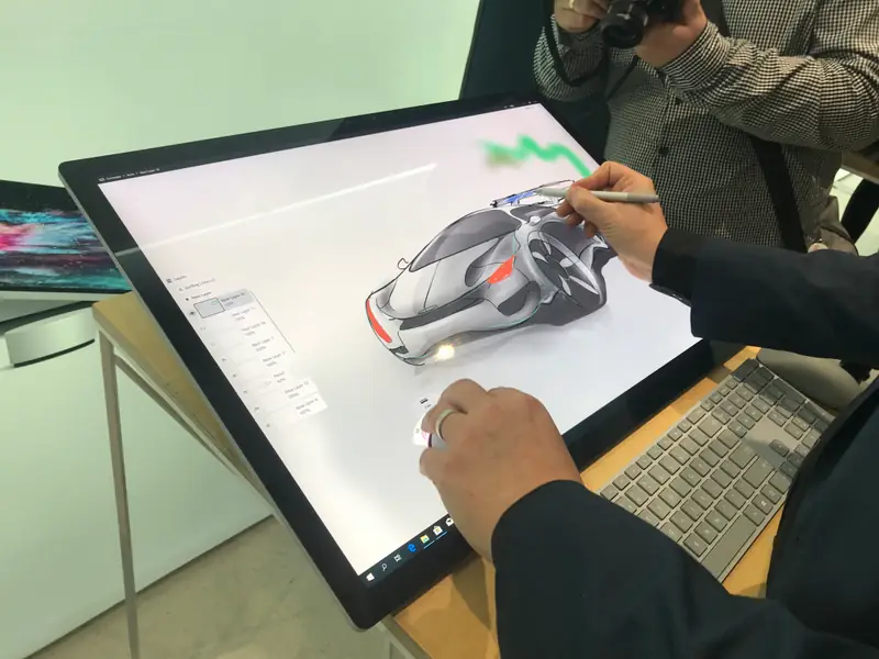 Test wytrzymałości Surface Studio 2