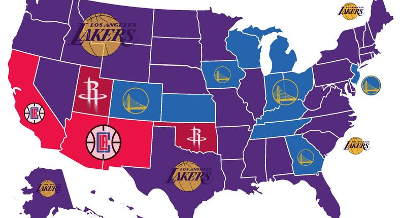 2019 nba hate map