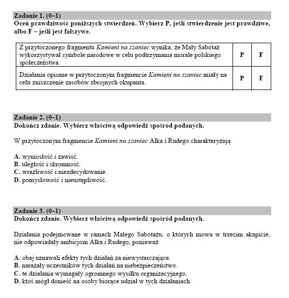 Egzamin gimnazjalny 2019. Język polski. Arkusze i odpowiedzi - Wiadomości