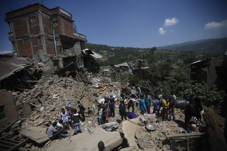 NEPAL EARTHQUAKE AFTERMATH (Aftermath of Nepal earthquake)
