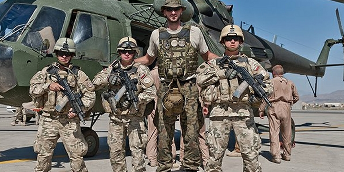 Marcin Gortat w Afganistanie