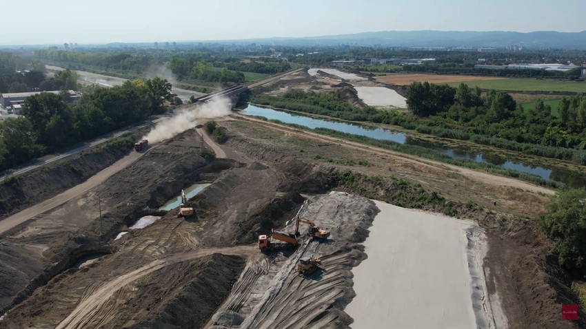 Radovi na brzoj pruzi Novi Sad - Subotica