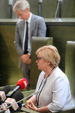 Gersdorf: Jesteśmy wdzięczni Timmermansowi, że broni praworządności