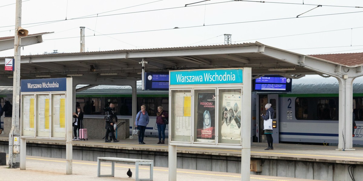 Dworzec Warszawa Wschodnia ma zostać zmodernizowany.