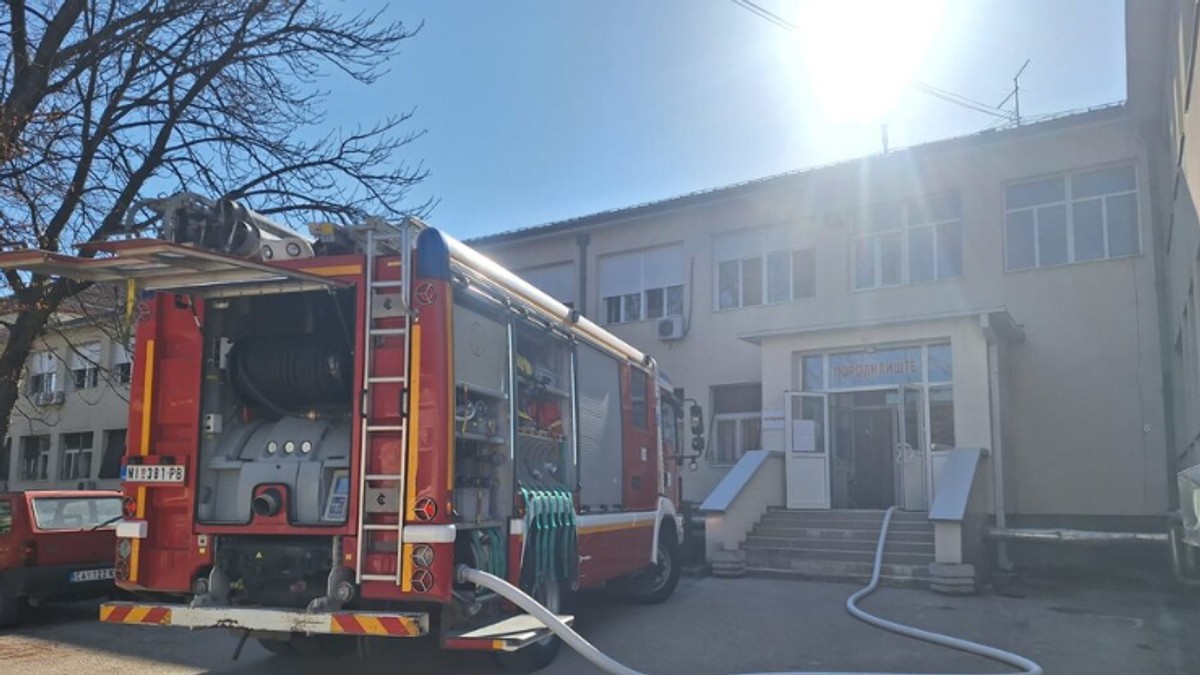 Požar na Neonatalogiji Opšte bolnice u Čačku