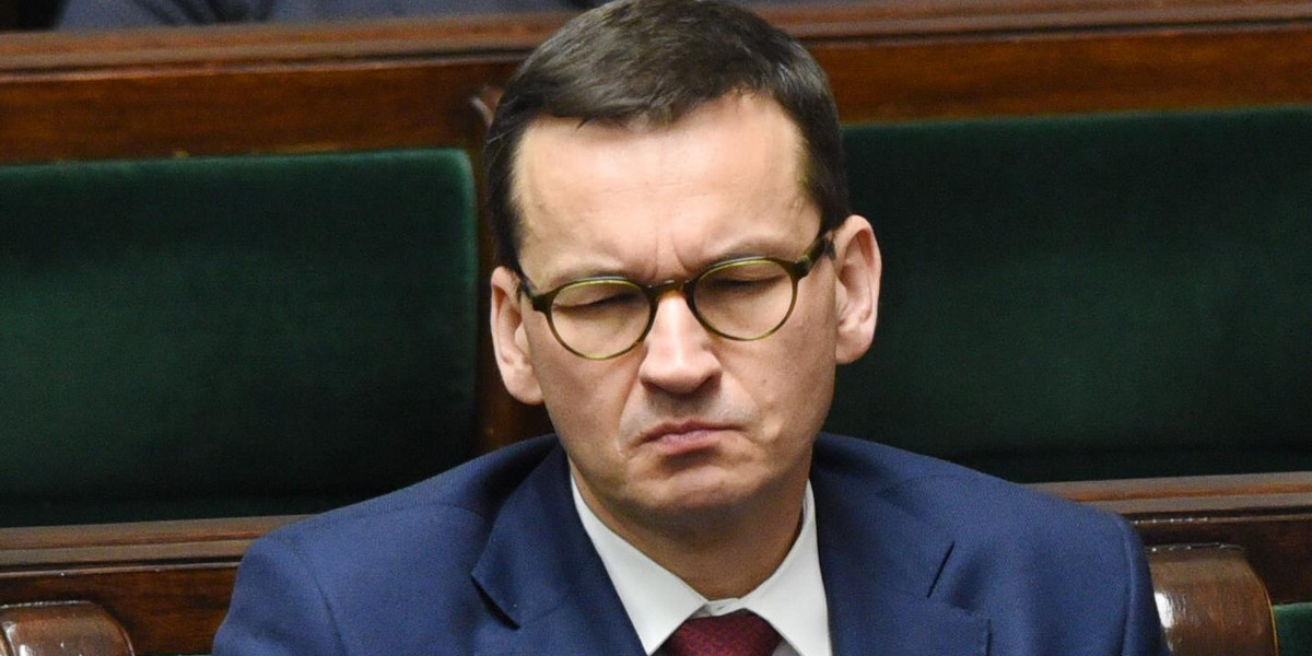 Premier Mateusz Morawiecki