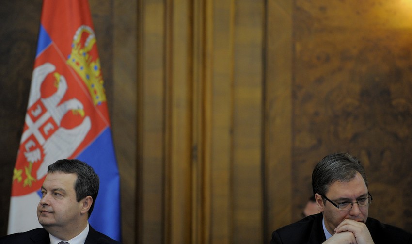 Distanca: Ivica Dačić i Aleksandar Vučić