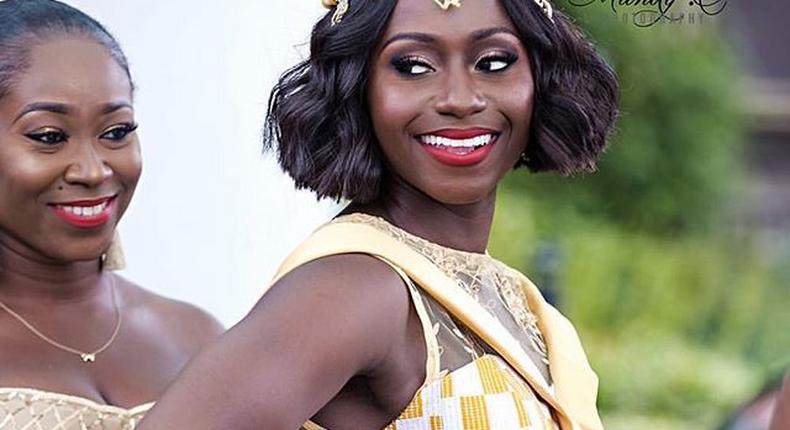 Beautiful Ghanaian bride