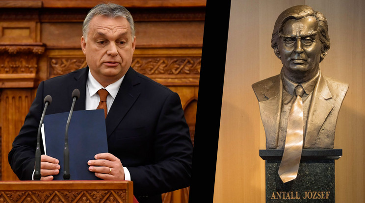 Antall Józsefről beszélt Orbán /