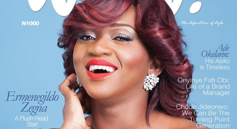 Waje covers Wow Magazine