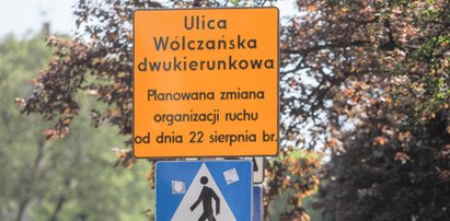 Uważaj! Wólczańska i 6 Sierpnia w Łodzi są dwukierunkowe