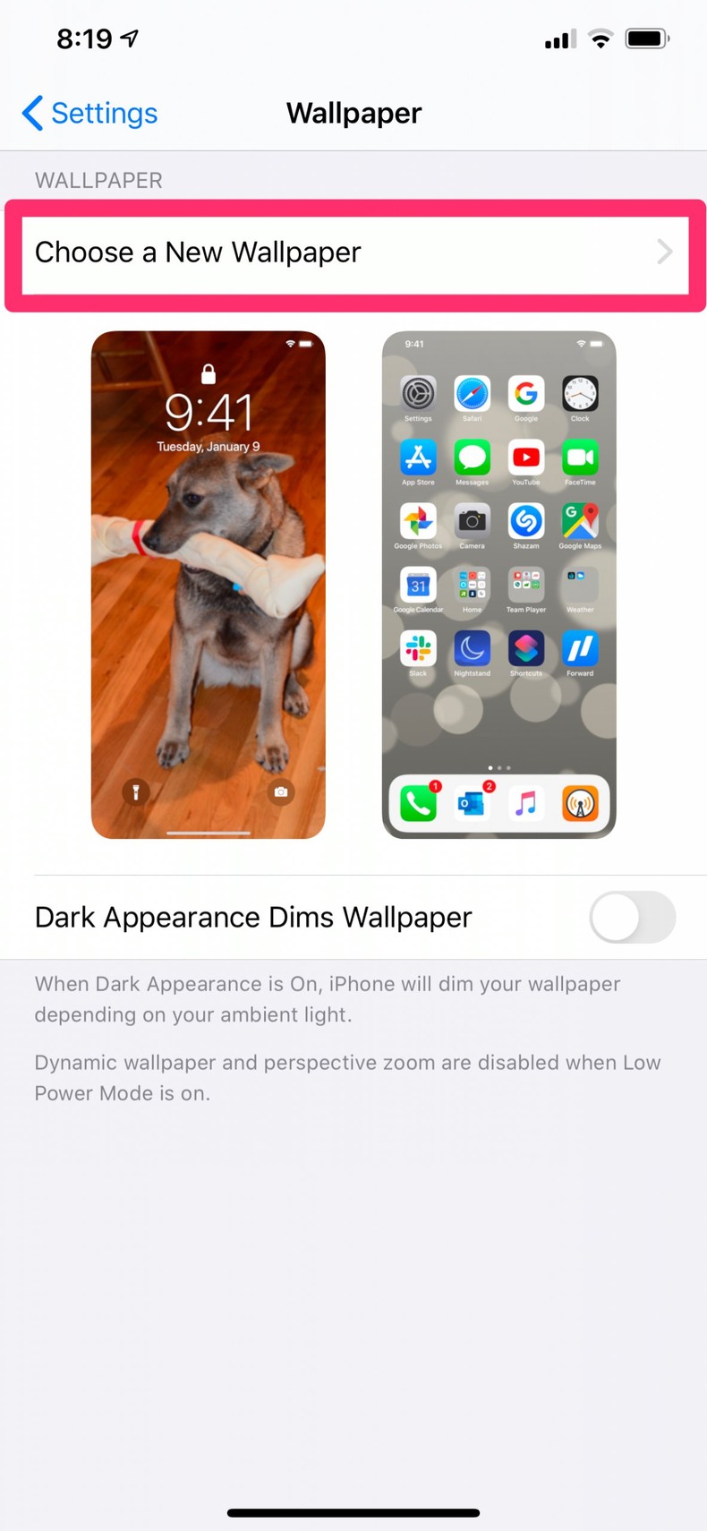 How to make picture fit wallpaper iPhone