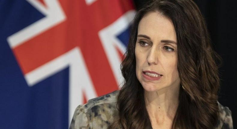 New Zealand Prime Minister Jacinda Ardern speaks at a COVID-19 press conference on May 20, 2020.