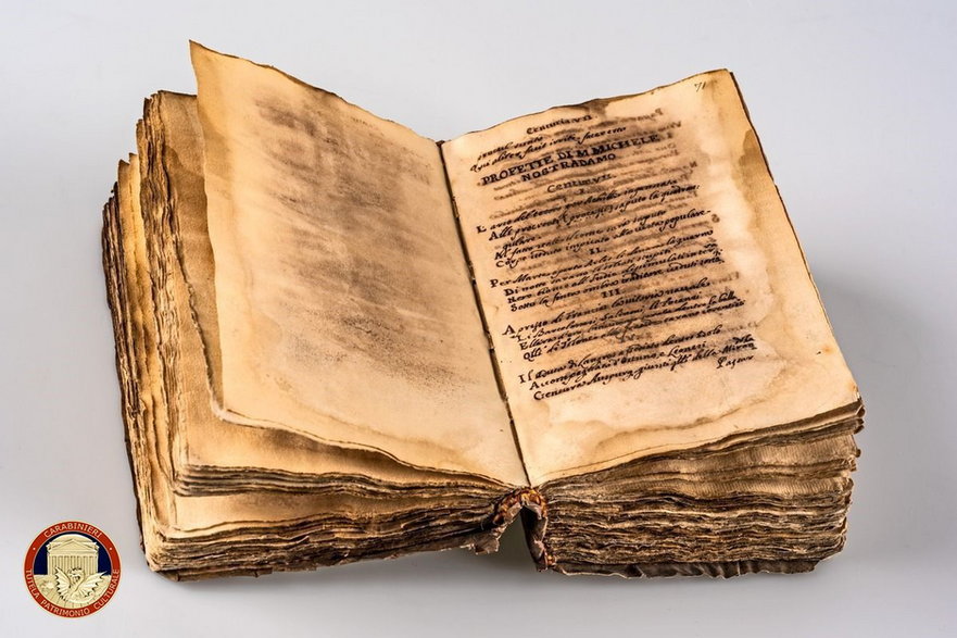 Odzyskany manuskrypt Nostradamusa