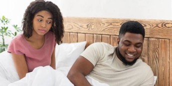 Couple in bed