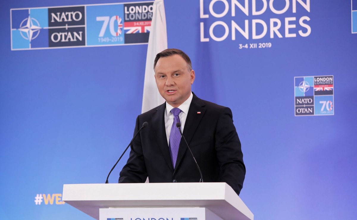 Prezydent na szczycie NATO