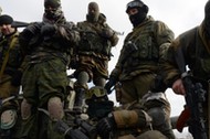 Armed pro-Russian rebels