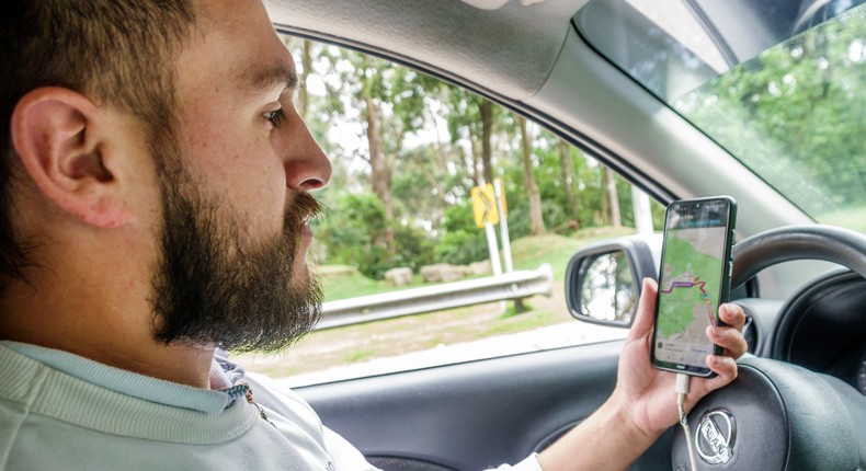 Some Uber and Lyft drivers say that poor customer tipping had made it harder to make money. Driver in story not pictured.Jeffrey Greenberg/Universal Images Group via Getty Images