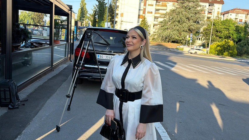 Vanja Mijatović došla na slavlje kod Joce Stefanovića